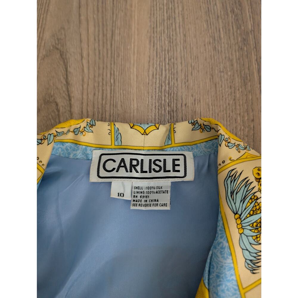 Carlisle Vintage Silk Jacket - Picture 9 of 9